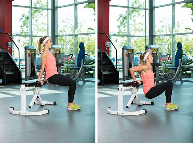 Squat thrust with sandbell slam