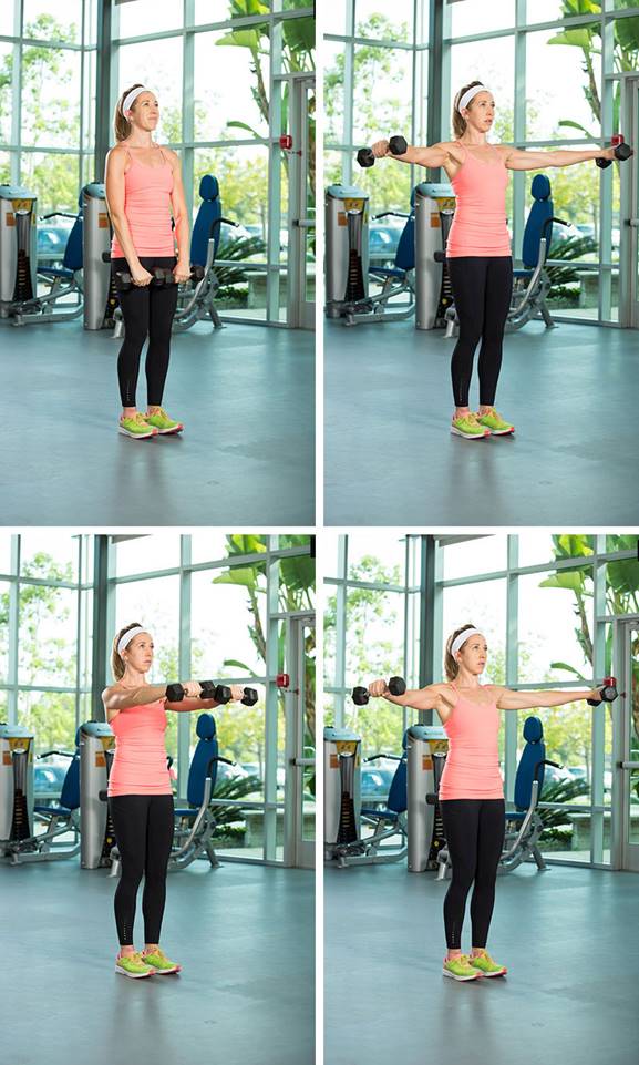 Single-leg deadlift with single-arm row