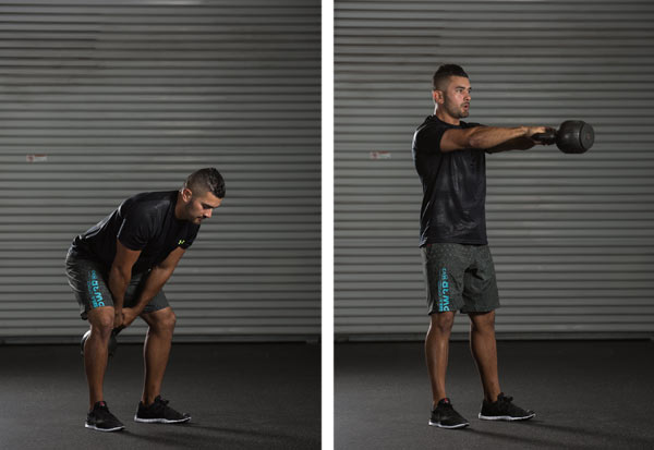 kettlebell swings