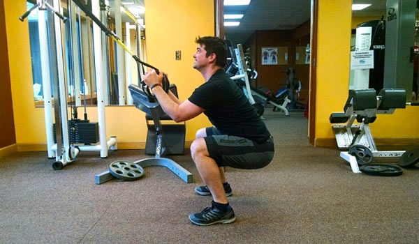 TRX squat